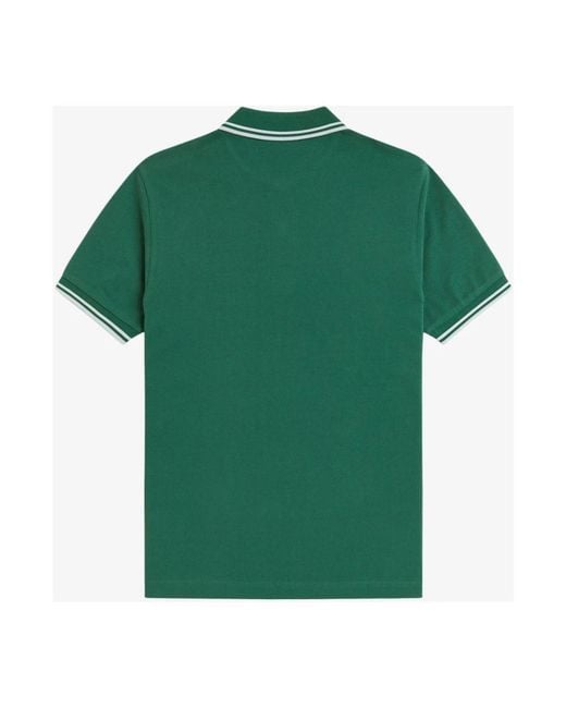 Fred Perry Green Polo Shirts for men