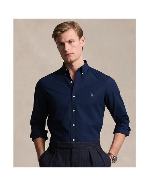 Polo Ralph Lauren Blue Casual Shirts for men