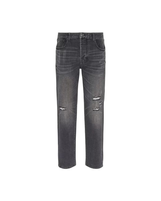 ARMANI EXCHANGE Gray Slim Fit Jeans for men