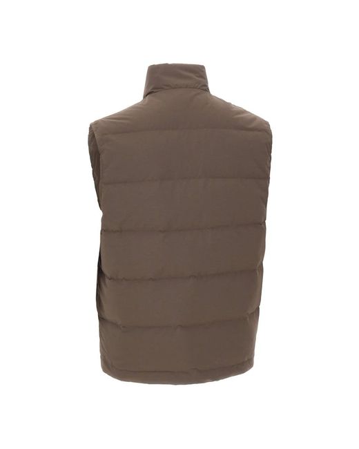 Eleventy Brown Vests for men