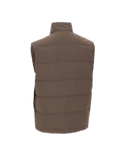 Eleventy Brown Vests for men