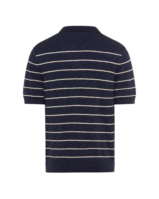 Brax Pascal Polo in het Blue voor heren
