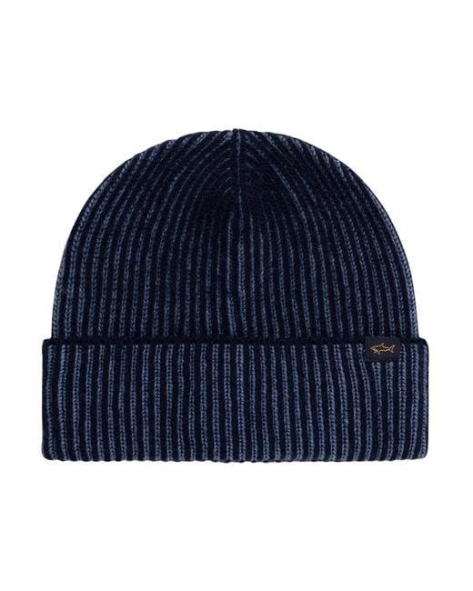Beanies di Paul & Shark in Blue da Uomo