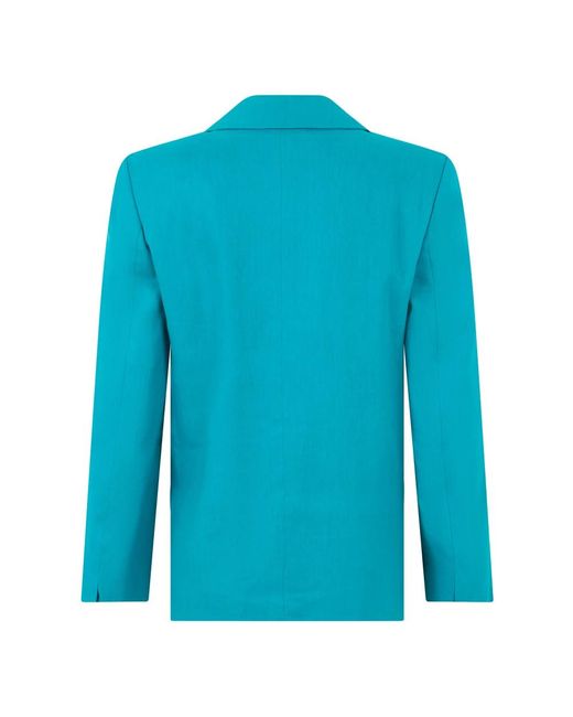 Alberta Ferretti Blue Blazers