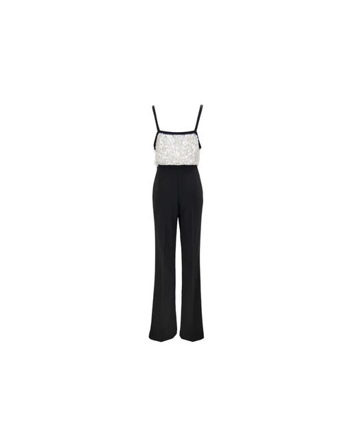 Elisabetta Franchi Black Jumpsuits