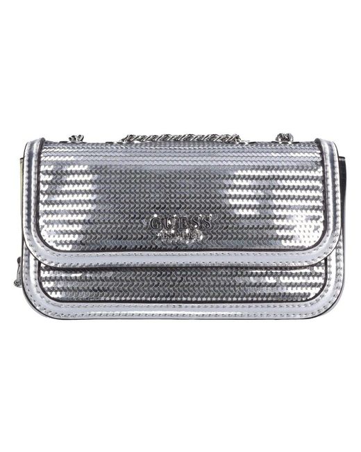 Guess Metallic Taschen. Silber