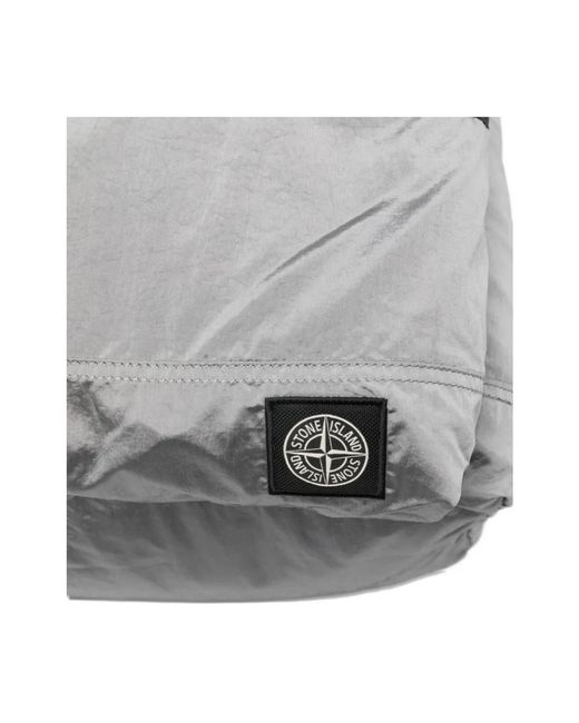 Stone Island Gray Backpacks for men