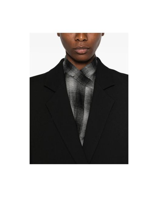 IRO Black Double-Breasted Coats