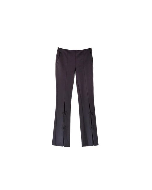 Versace Jeans Couture Blue Wide Trousers