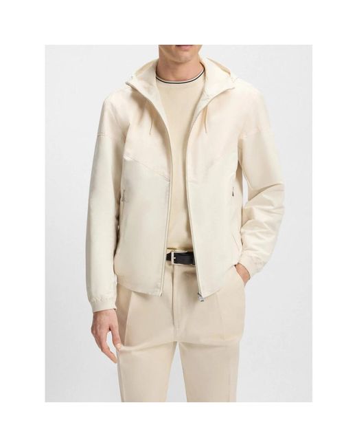 HUGO Cireno Jacket in het White voor heren
