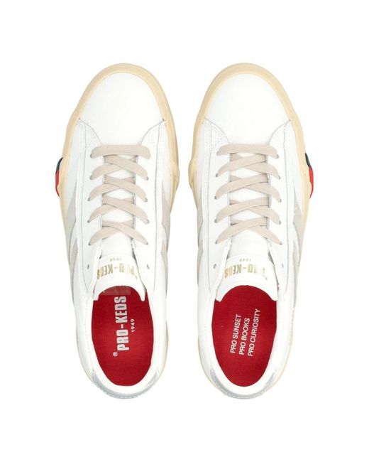 Pro Keds White Sneakers for men