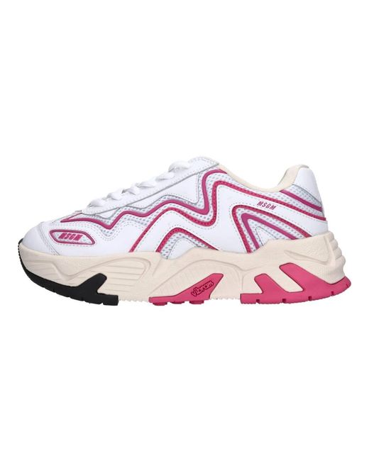 MSGM Pink Sneakers