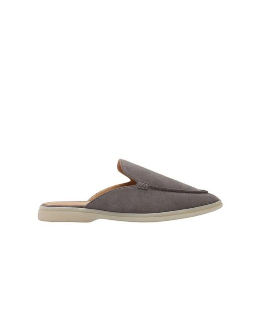 Scarosso Brown Mules for men
