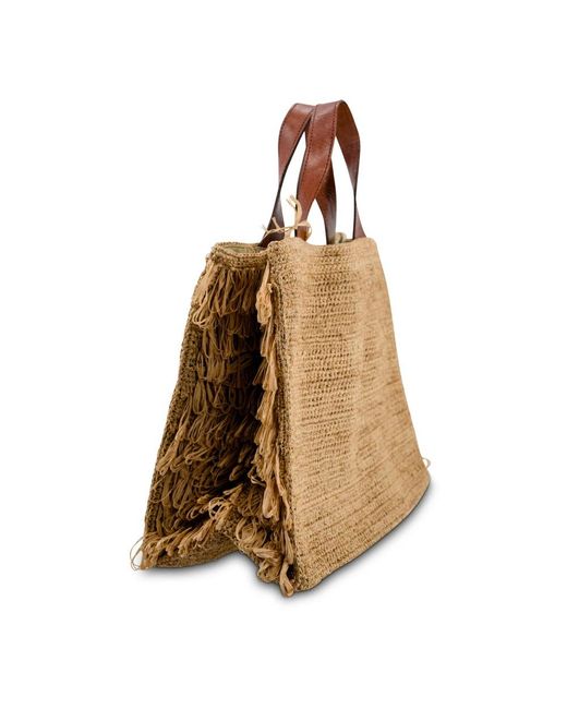 IBELIV Brown Tote Bags