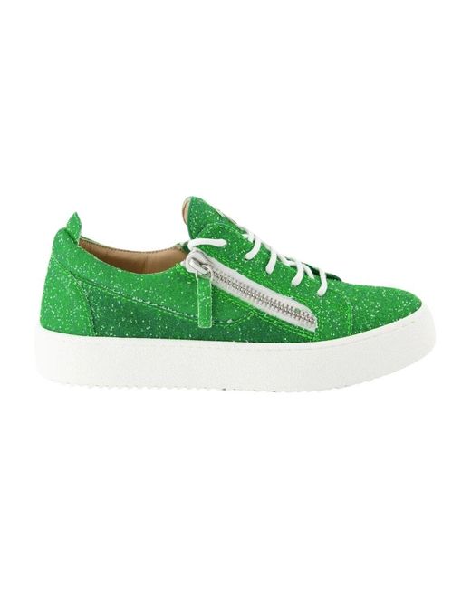 Giuseppe Zanotti Green Sneakers