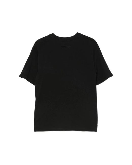 MM6 by Maison Margiela Black T-Shirts