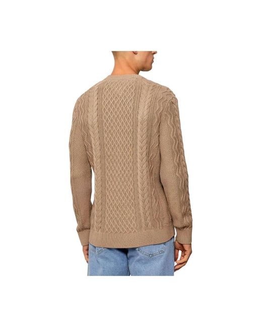 Tommy Hilfiger Natural Round-Neck Knitwear for men