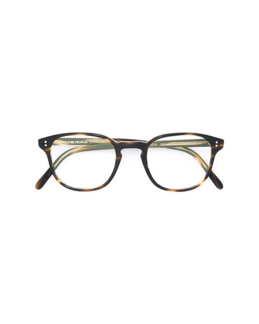 Oliver Peoples Brown Glasses for men