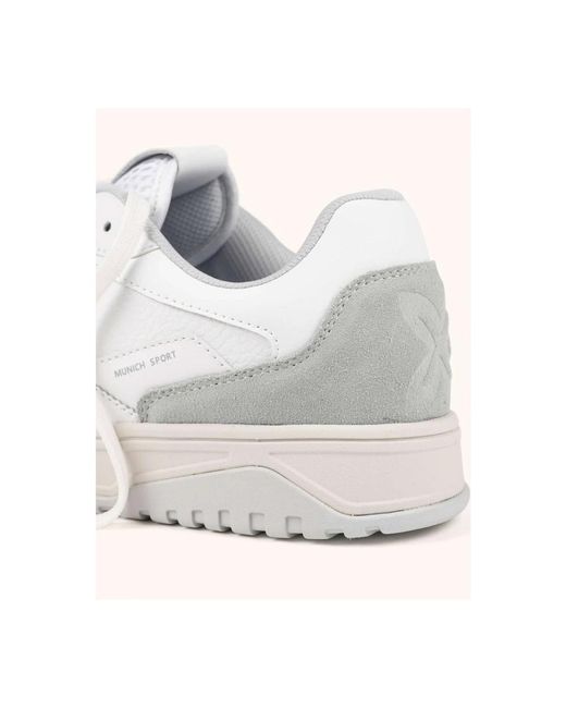 Munich White Sneakers for men