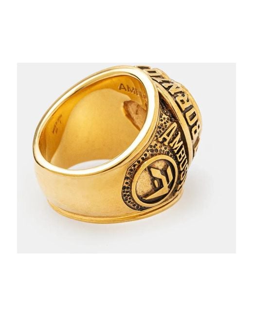 Ambush Metallic Rings
