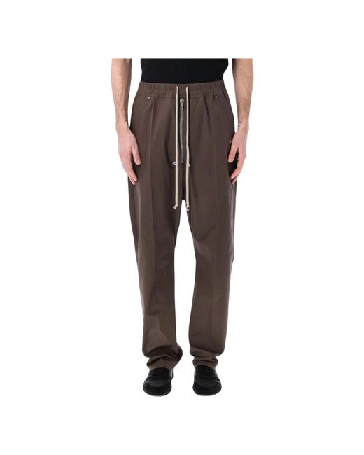 Rick Owens Gray Sweatpants for men
