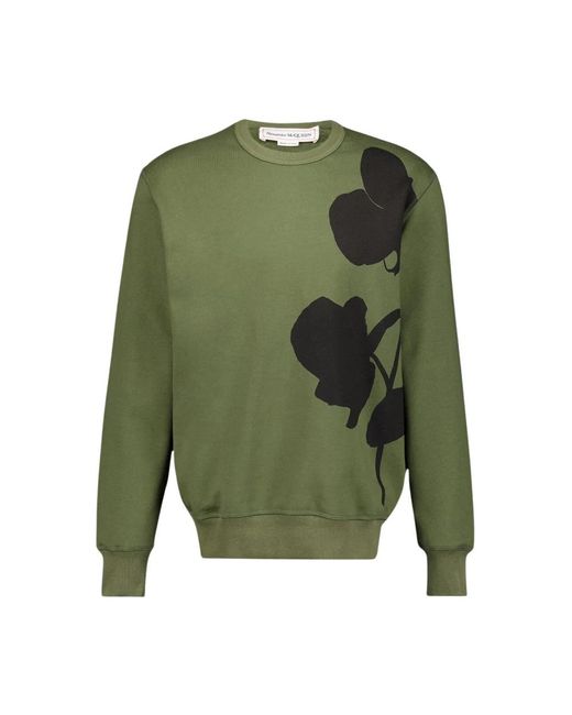 Alexander McQueen Green Sweatshirts for men