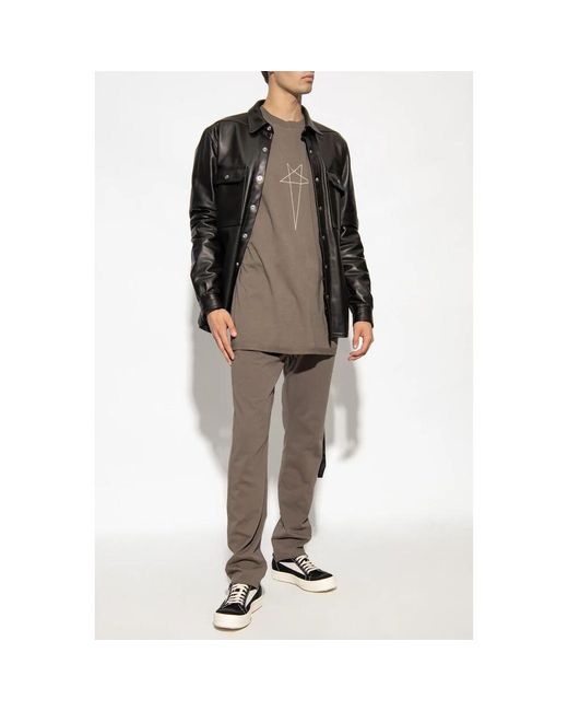 Sweatpants Rick Owens de hombre de color Gray