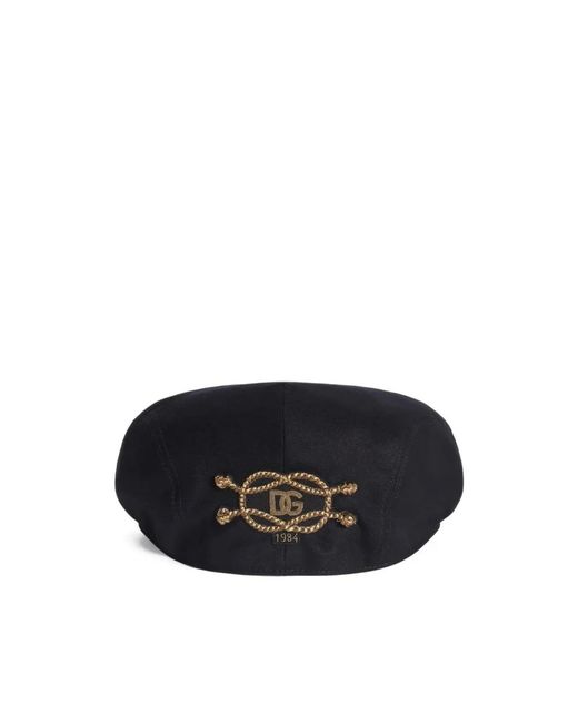 Dolce & Gabbana Stoffkappe in Black für Herren