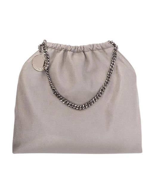 Stella McCartney Gray Bucket Bags