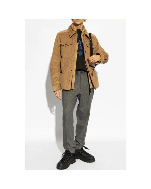 Moncler Natural Down Jackets for men