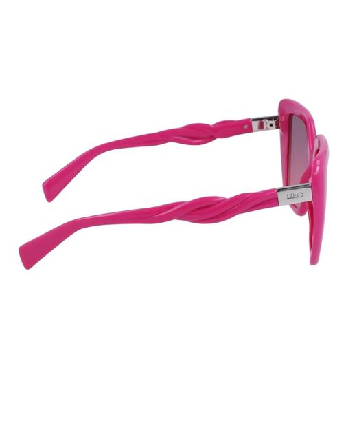 Liu Jo Pink Stylische sonnenbrille