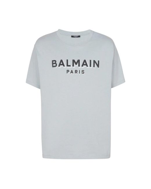 Tops > t-shirts Balmain pour homme en coloris Gray