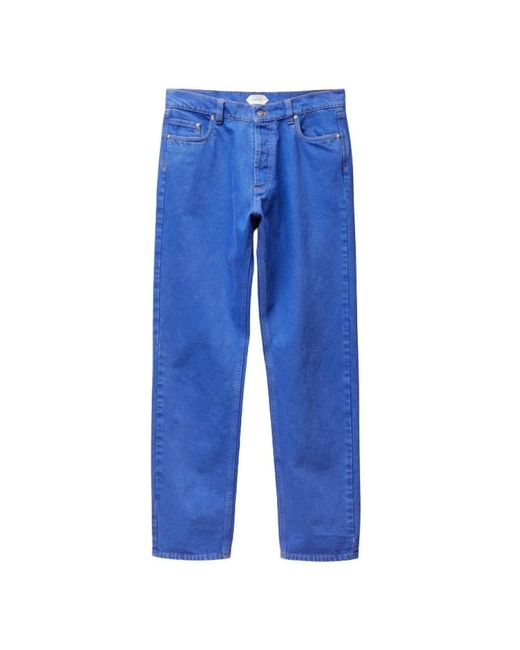 Versace Rechte Jeans in het Blue