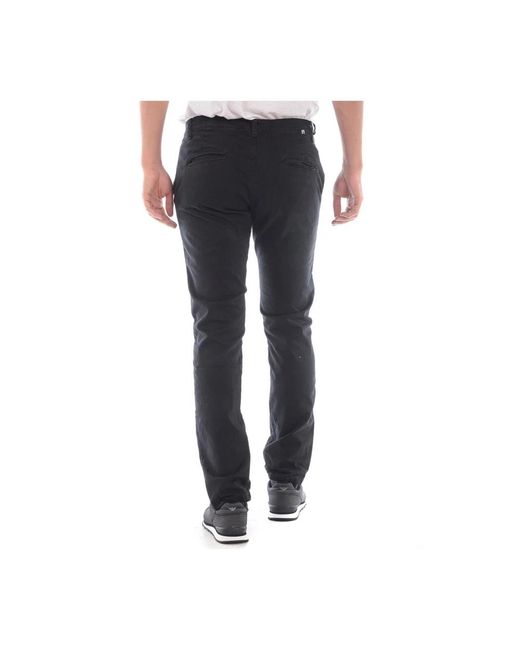 Daniele Alessandrini Blue Chinos for men