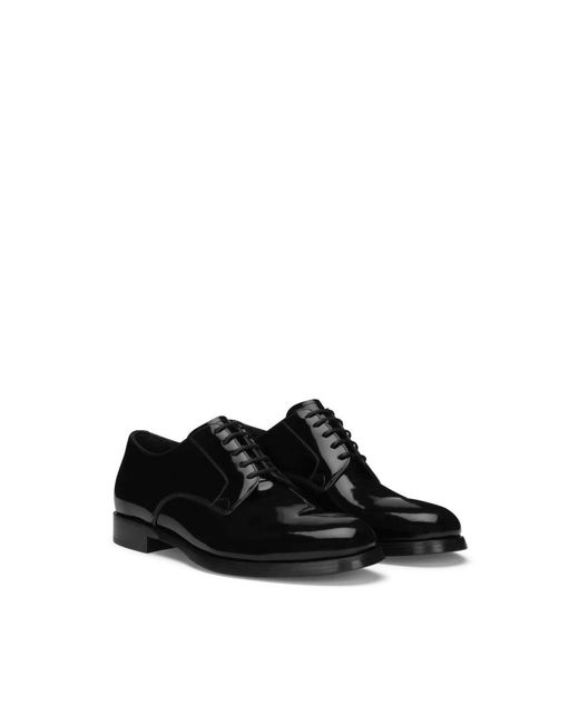 Dolce & Gabbana Black Business Shoes for men