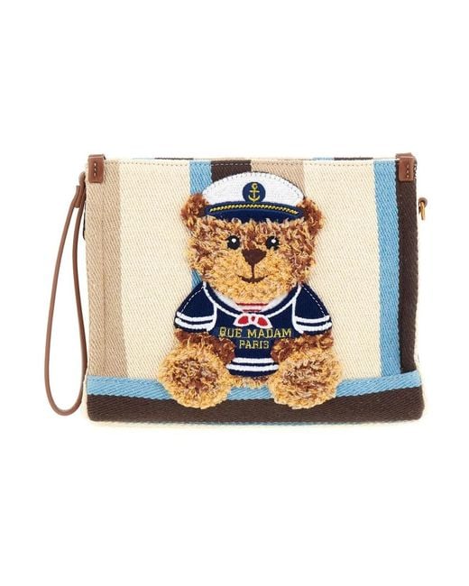 Rue Madam Blue Clutches
