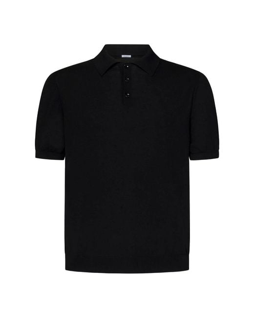 Malo Black Polo Shirts for men