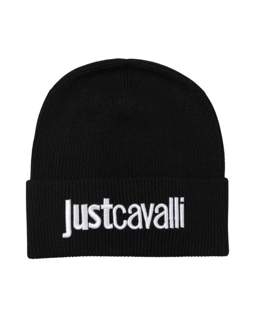 Beanies di Just Cavalli in Black