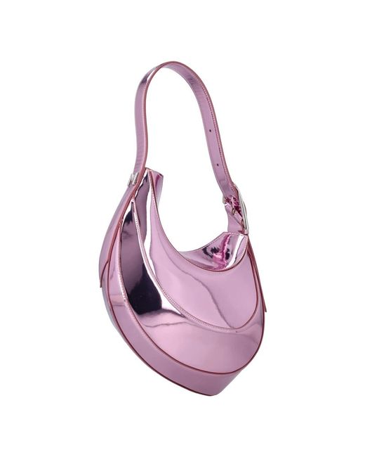 Mugler Purple Shoulder Bags