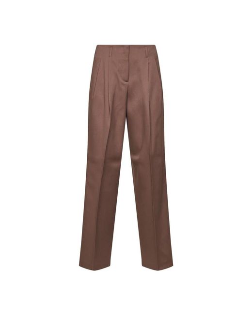 Golden Goose Deluxe Brand Brown Wide Trousers