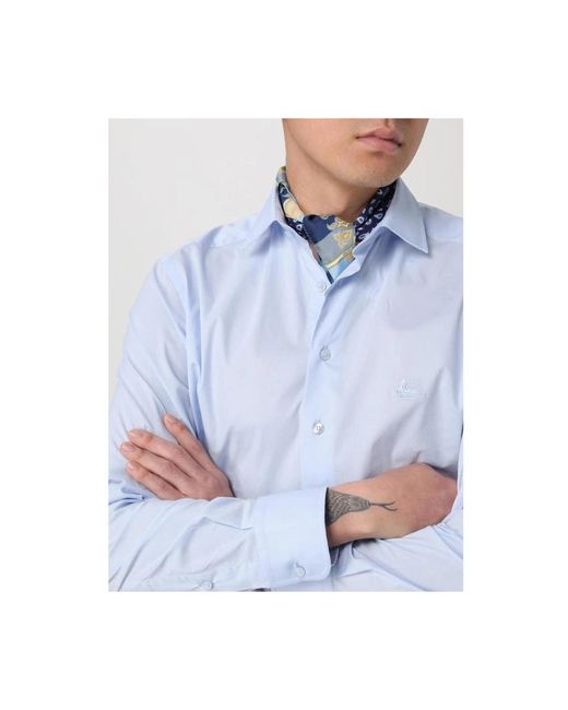 Etro Blue Handkerchiefs for men