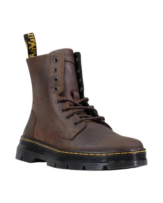 Dr. Martens Brown Lace-Up Boots for men
