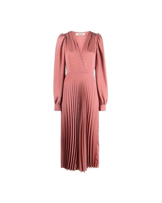Twinset Red Midi Dresses