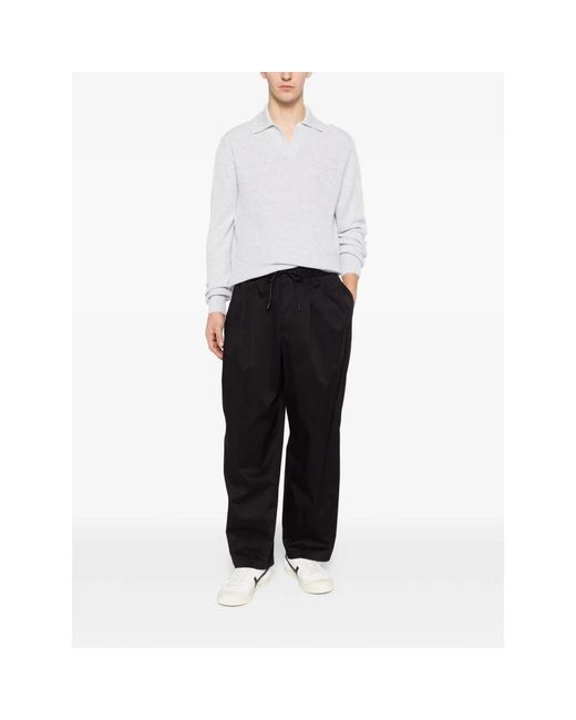 Tagliatore White V-Neck Knitwear for men