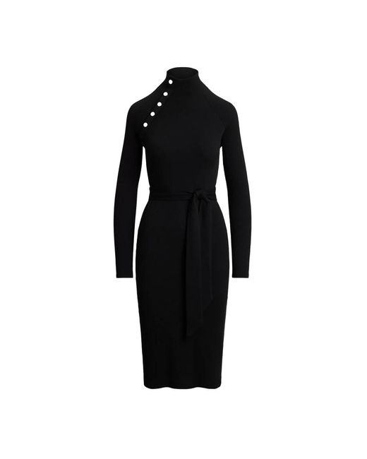 Ralph Lauren Black Midi Dresses