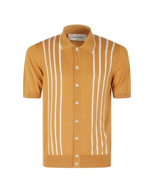 Gran Sasso Yellow Cardigans for men