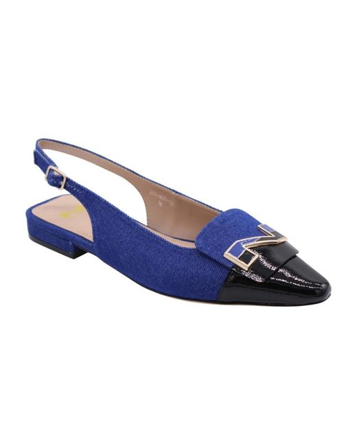 Nathan-Baume Blue Ballerina Shoes