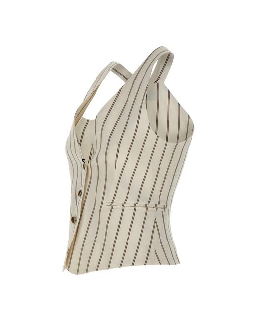 Vests Marella de color Natural