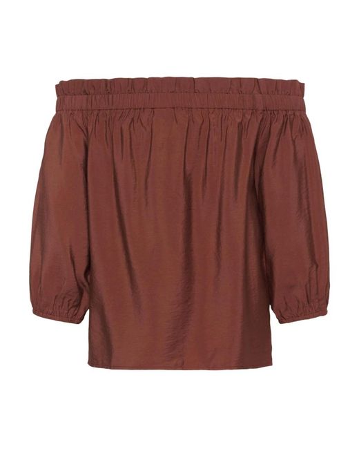 Kaffe Red Blusen