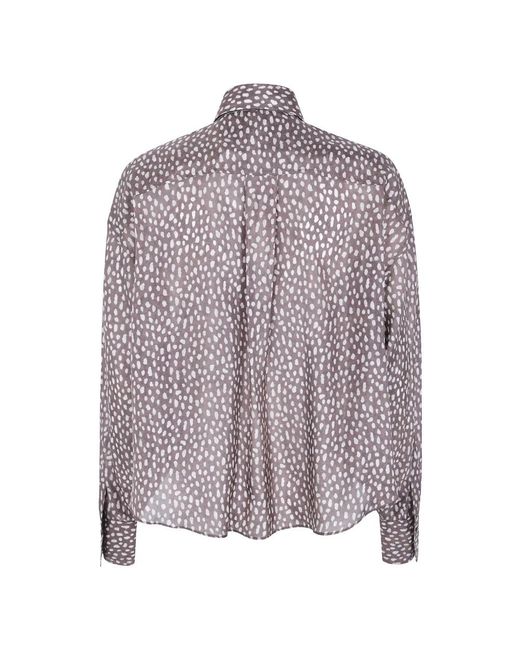 Blouses Brunello Cucinelli de color Purple